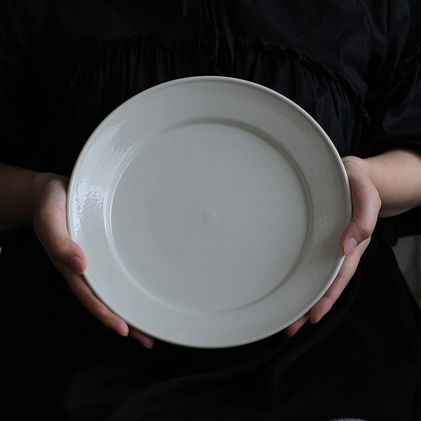 伊藤叔潔 8寸リム皿 | オウチノ道具