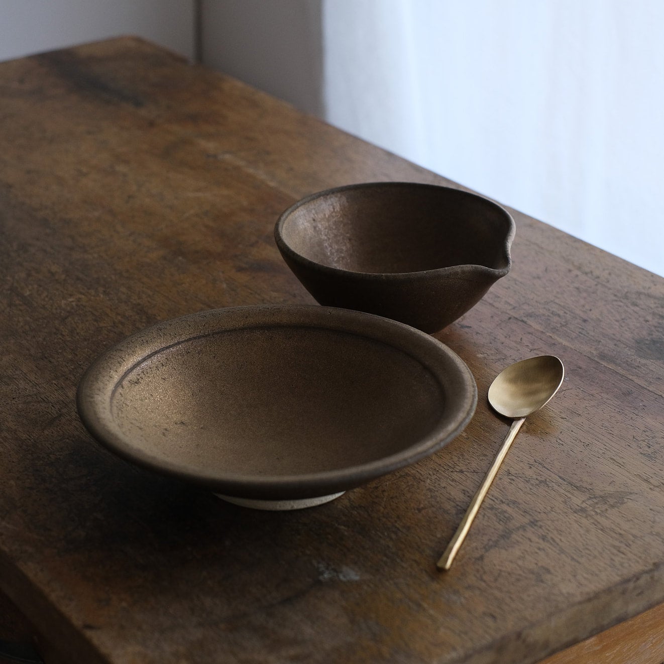 木翠 真鍮スプーン／大 | オウチノ道具