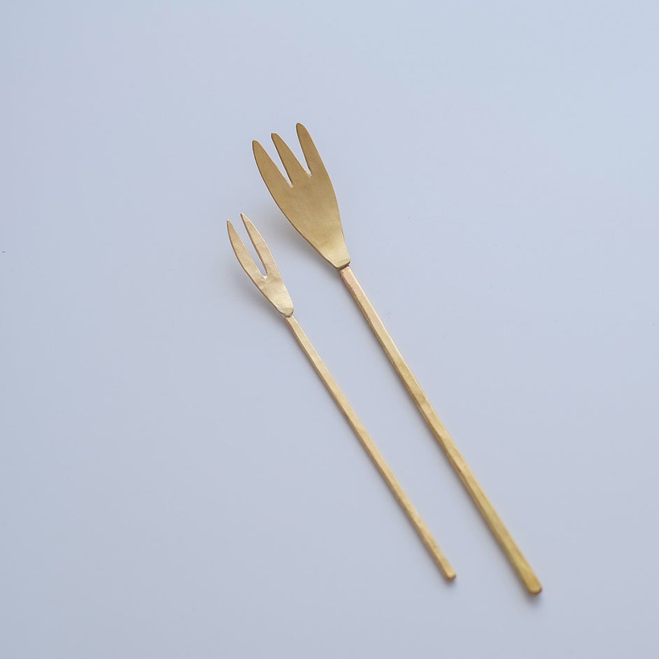 木翠 真鍮フォーク／鳥 | オウチノ道具
